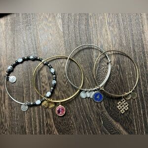 Alex and Ani Set of 4 Bracelets B10